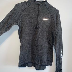 Grey Nike zip up